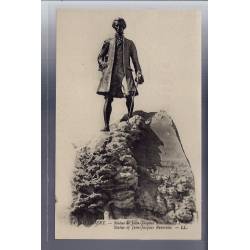 74 - Chambéry - Statue de Jean-Jacques Rousseau - Non voyagé - Dos divisé