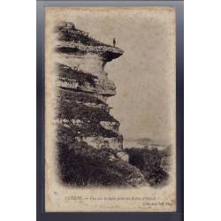 76 - Cléon - vue sur la Seine prise des roches d' Orival - Non voyagé - Dos