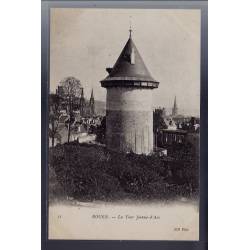 76 - Rouen - la Tour Jeanne d' Arc - Non voyagé - Dos divisé