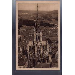76 - Rouen - l' église St-Maclou vue de la Cathédrale - Non voyagé - Dos di