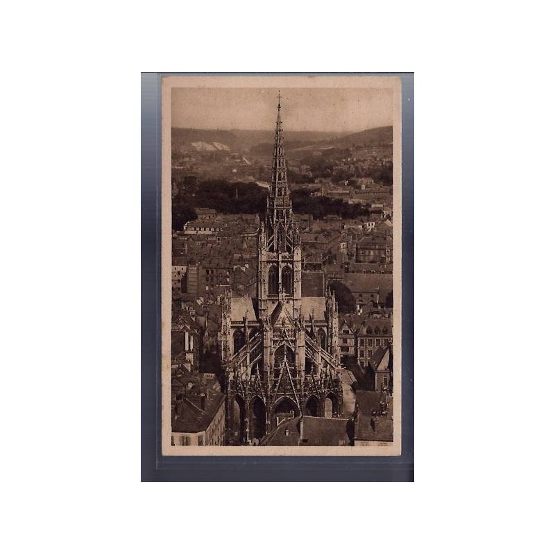 76 - Rouen - l' église St-Maclou vue de la Cathédrale - Non voyagé - Dos di
