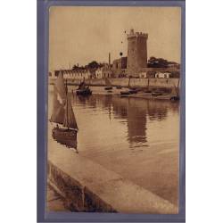 85 - Les Sables-d 'Olonne - le chenal et la tour d' Arundel - Voyagé - Dos 