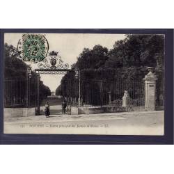86 - Poitiers - Entrée principale des jardins de Blossec - Voyagé - Dos div