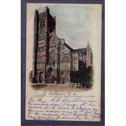 89 - Auxerre - La Cathédrale - église Saint-Etienne - Voyagé - Dos non divi