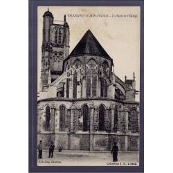 89 - Villeneuve-sur-Yonne - l'  Abside de l' église - Non voyagé - Dos non 