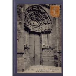 89 - Sens - la Cathérale - La porte St-Jean - vue de la tour de Plomb - Voy