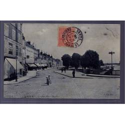 89 - Joigny - Le quai Henri Ragobert - Voyagé - Dos divisé