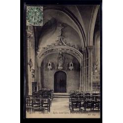 91 - Corbeil - Eglise St-Spire - porte de la Sacristie - Voyagé - Dos divis