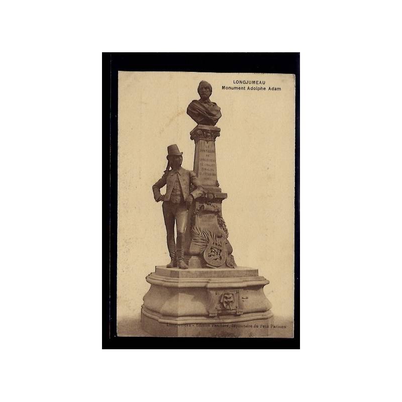 91 - Longjumeau - Monument Adolphe Adam - Voyagé - Dos divisé