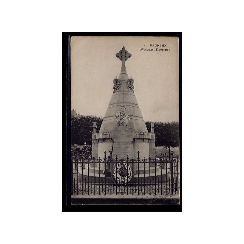 92 - Bagneux - Monument Dampierre - Voyagé - Dos divisé