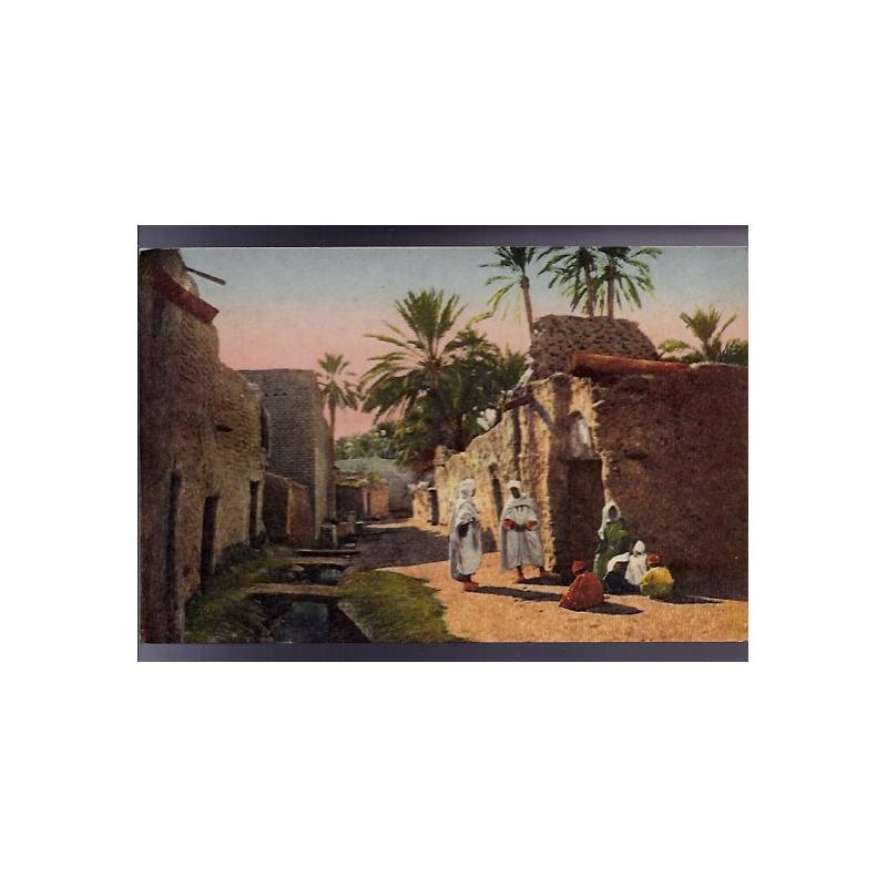 Algérie - Village arabe - Animée - Couleur - 1956