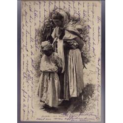 Algérie - Famille Kabyle - Beau plan - 1902