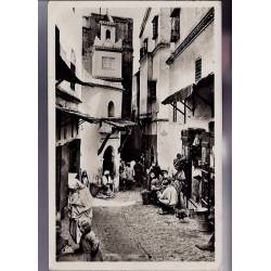 Algérie - Alger - Une rue de la Casbah - CPSM 1950