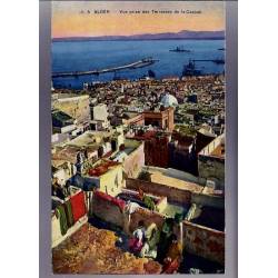 Algérie - Alger - Vue prise des terrasses de la casbah