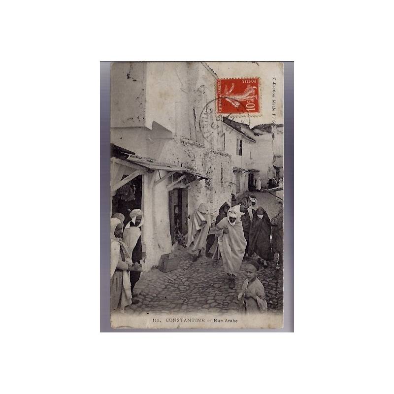 Algérie - Constantine - Rue arabe - animée