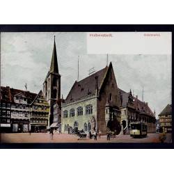 Allemagne - Halberstadt - Holzmarkt - Tramway
