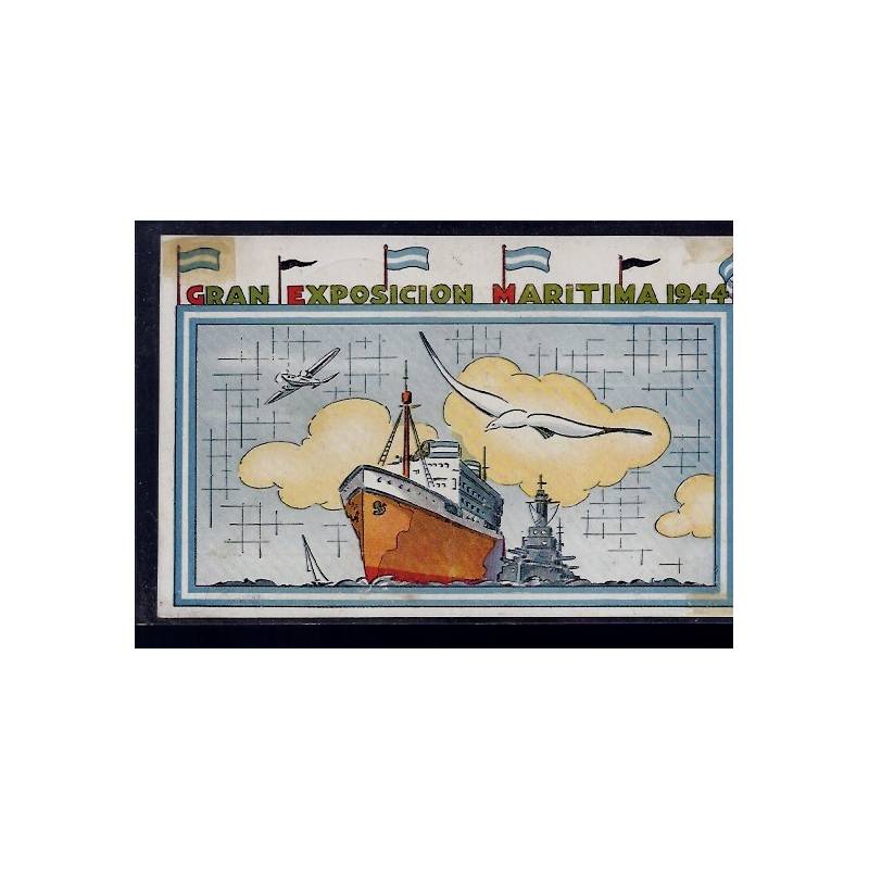 Argentine - Gran Exposicion Maritima 1944 - Oblitération de l'exposition